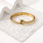 Serpent Bangle Bracelet