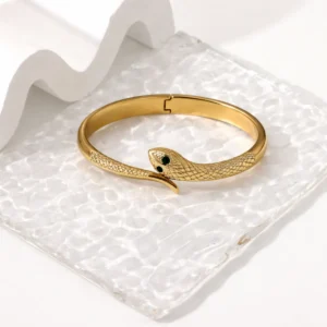 Serpent Bangle Bracelet