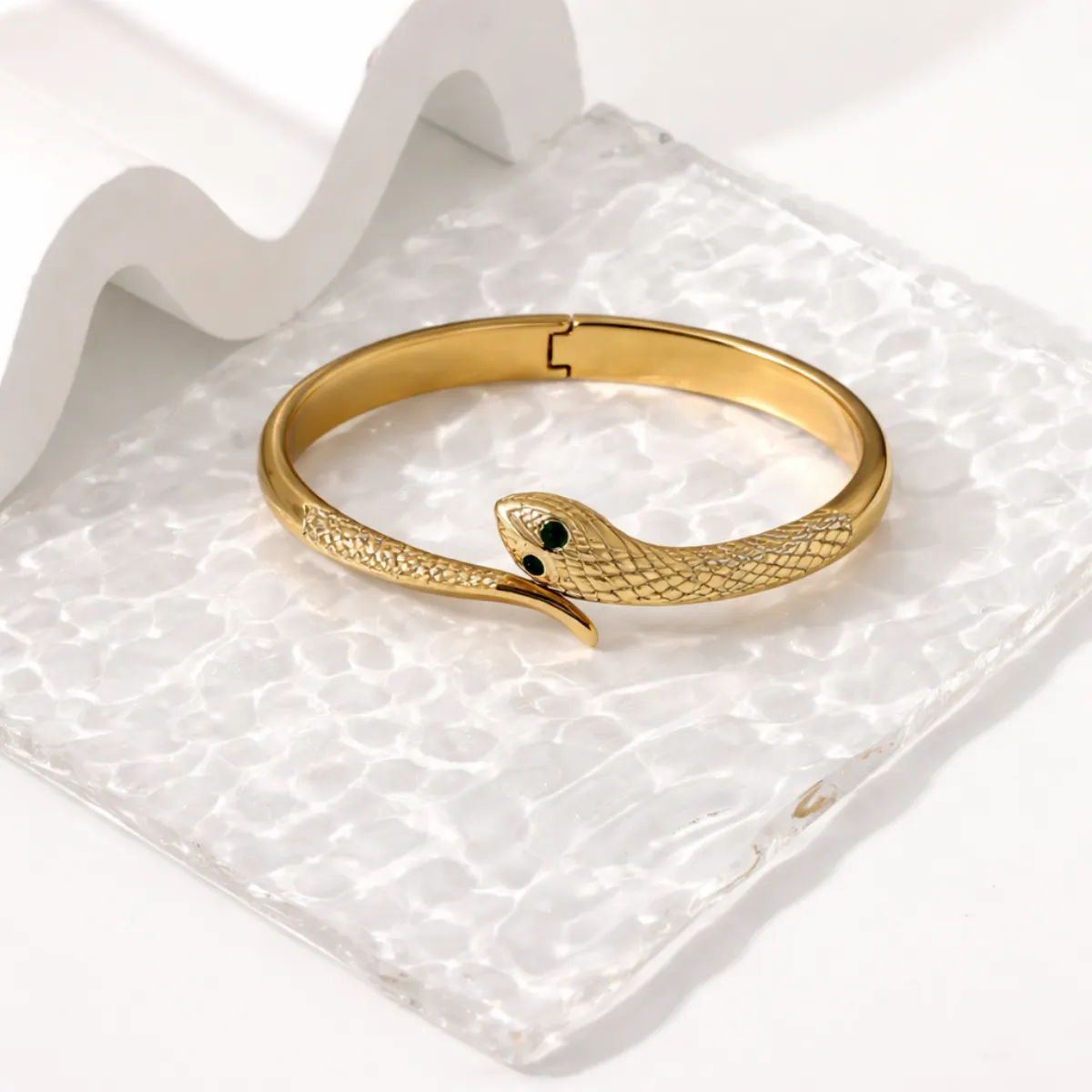 Serpent Bangle Bracelet